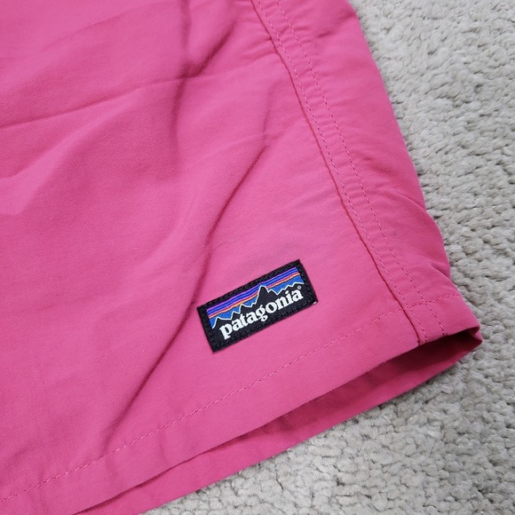 Patagonia Womens Baggie Shorts Size M Pink Outdoors Hiking Backpacking Camping - Picture 4 of 12
